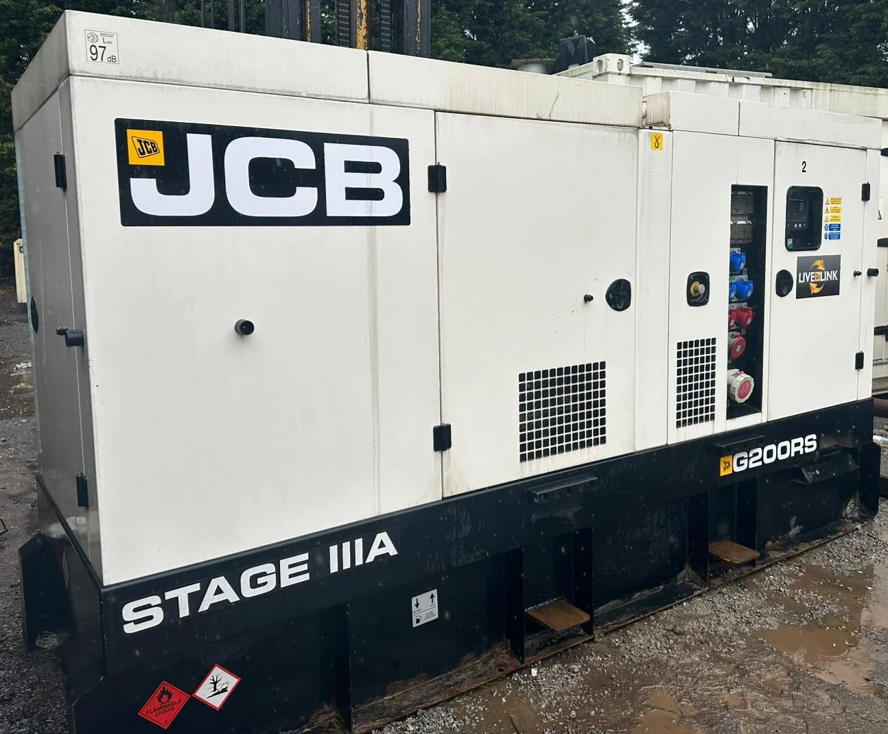 2019, G200RS JCB 220kva J Deere/Stamford - Image 2