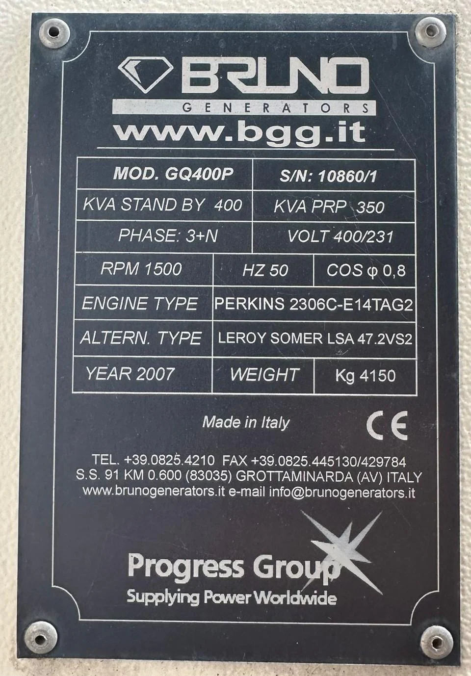 350kva Perkins Generator - Image 10