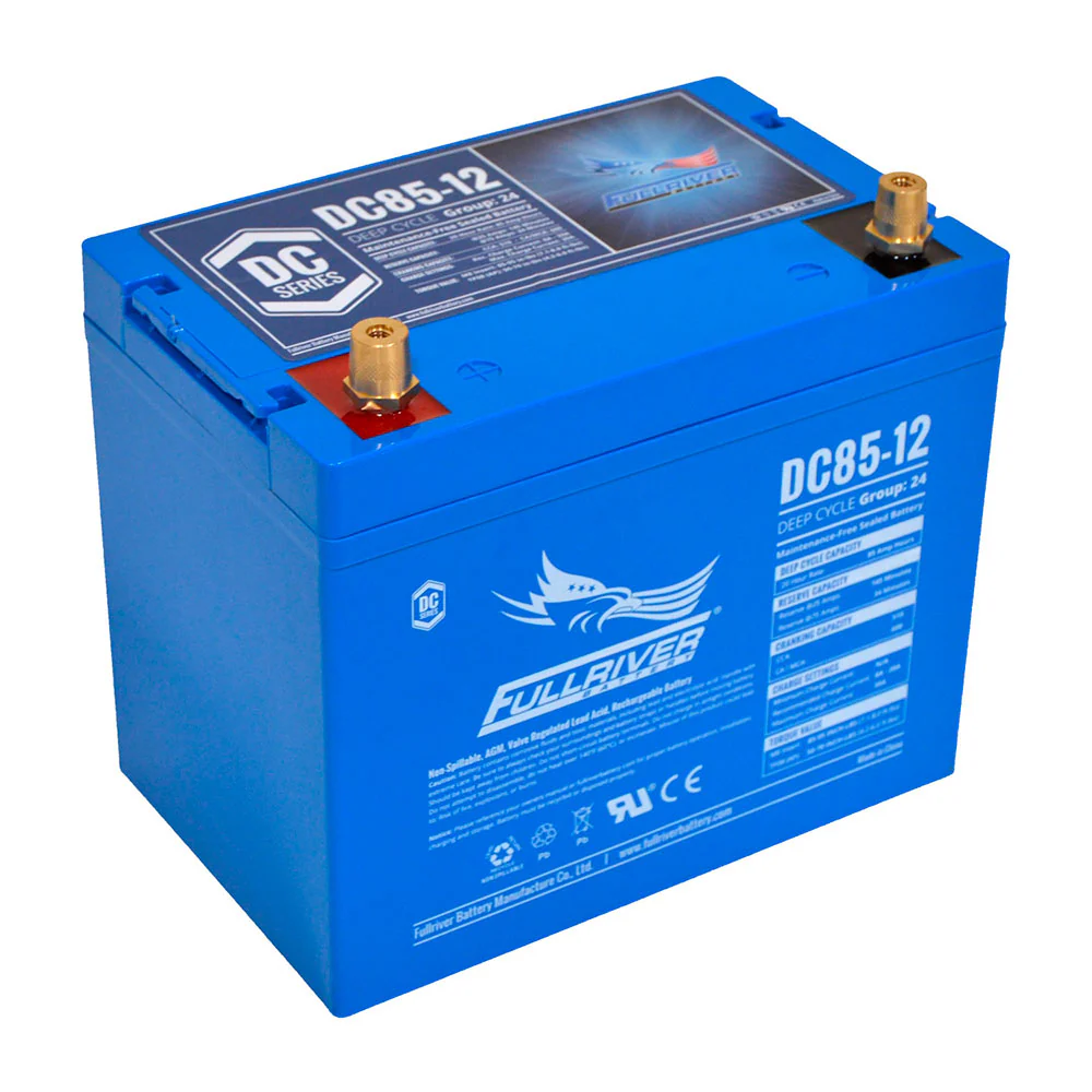 DC85-12 FULLRIVER DC SERIES DEEP CYCLE AGM LEISURE BATTERY 12V 85AH - Image 2