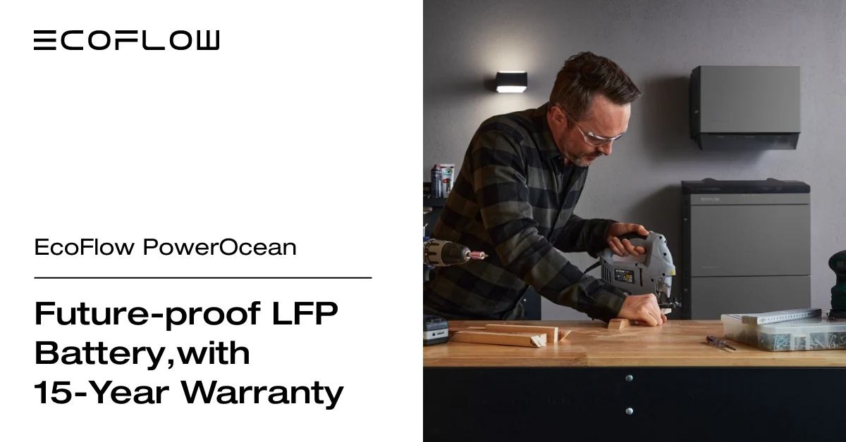 EcoFlow 5kWh PowerOcean DC Fit Solar Battery Storage System - Image 3