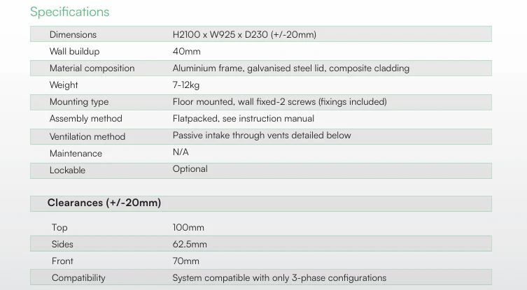 Hiconics Battery Covers 20kW (Oak) - Image 4