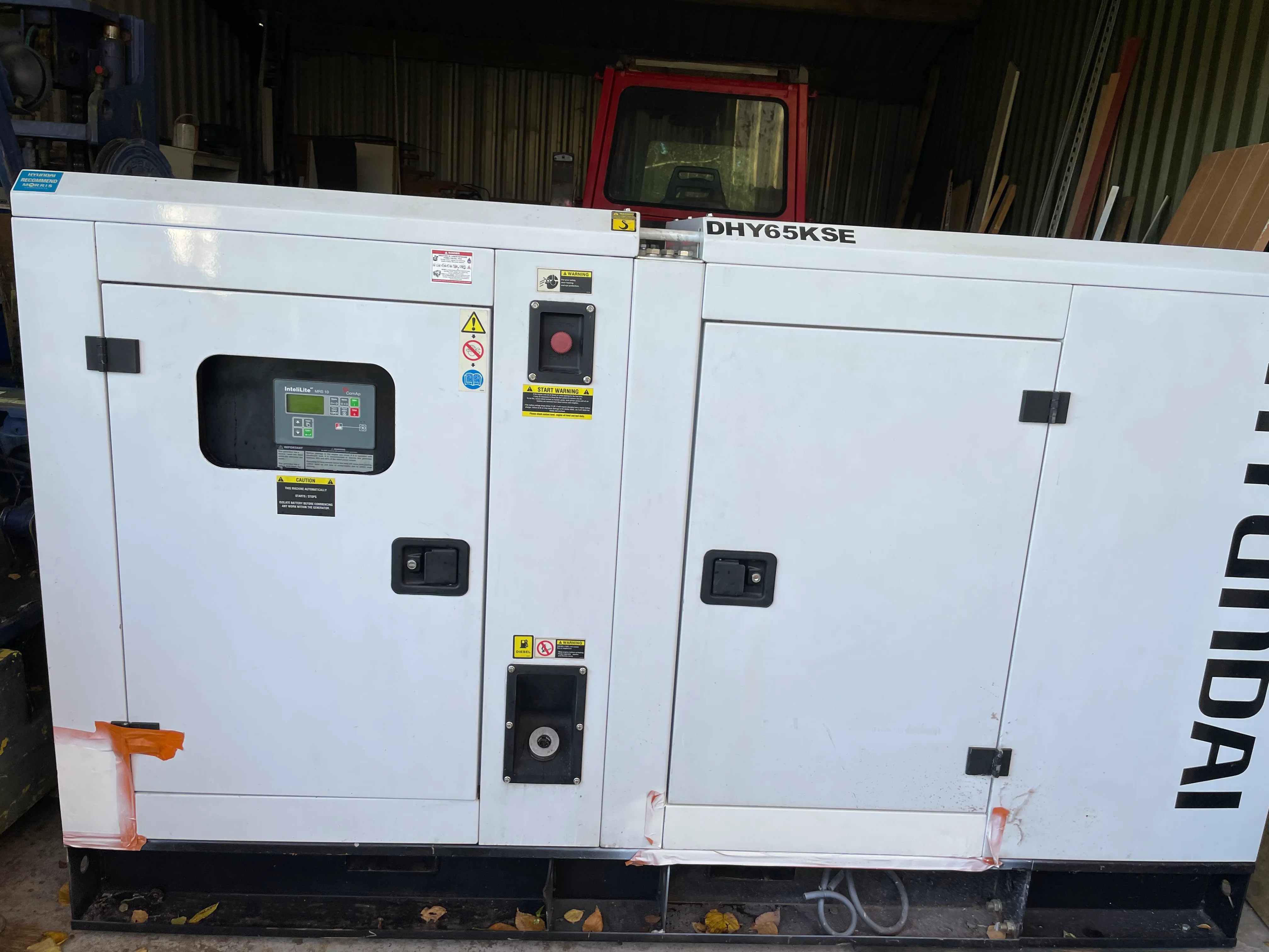 Hyundai 65kva used Generator - Image 3