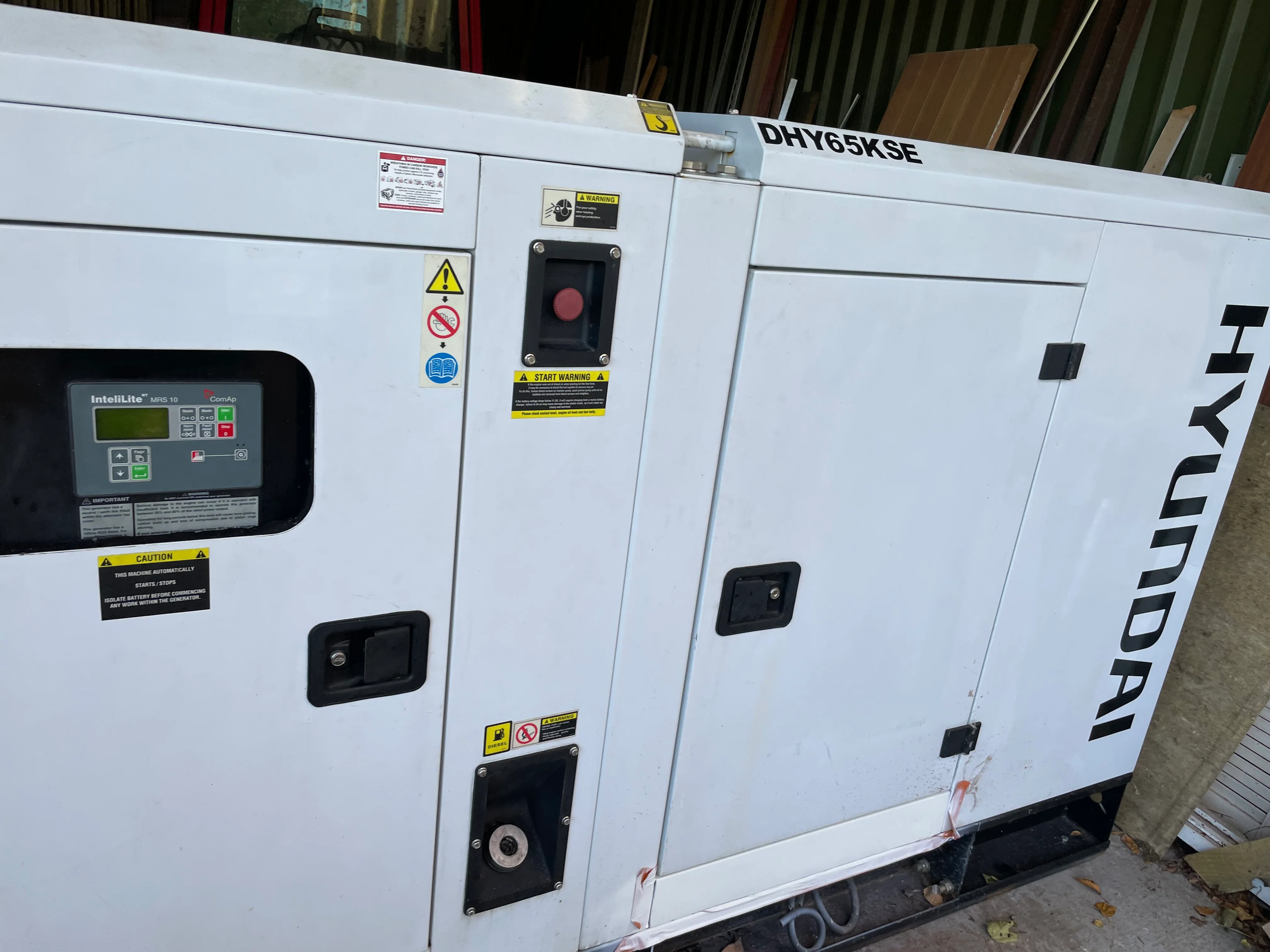 Hyundai 65kva used Generator - Image 4