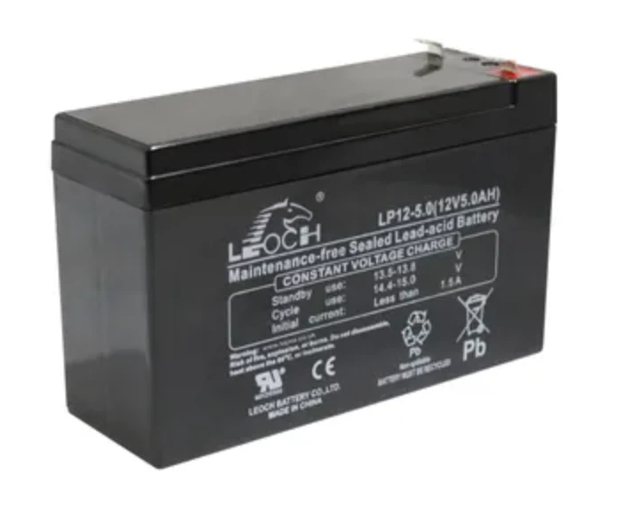 Leoch LP12-5.0 12V 5Ah Sealed Battery