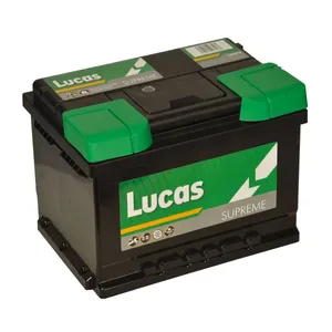 LS075 LUCAS SUPREME CAR BATTERY 12V 62AH