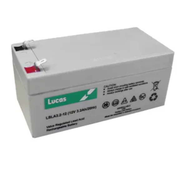 LSLA3.2-12 Lucas Sealed Lead Acid Battery 12V 3.2Ah