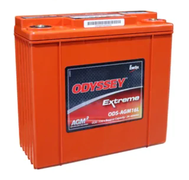 ODYSSEY PC680 BATTERY 12V 520 CRANKING AMPS (ODS-AGM16L)