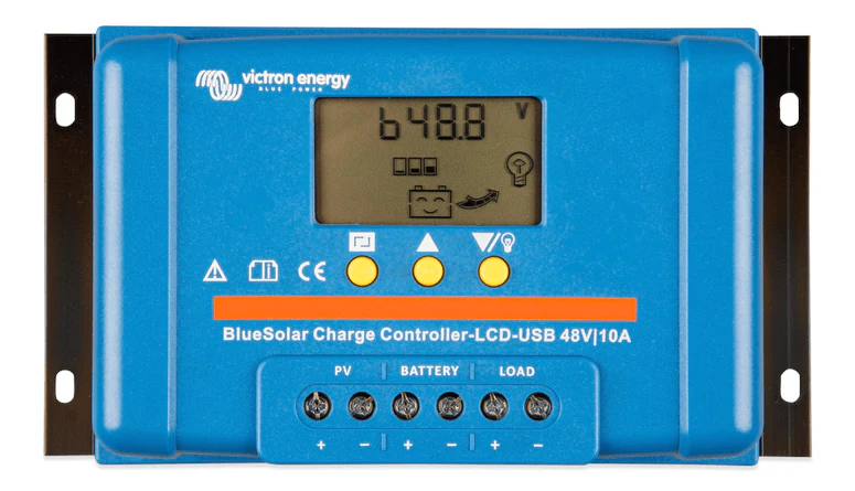 Victron Energy BlueSolar PWM LCD&USB 48V 10A – SCC040010050