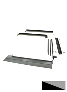 Viridian Clearline Fusion G1 landscape corner conversion kit, left bottom corner (left panel above) - Image 2