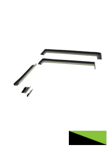 Viridian Clearline Fusion G1 landscape corner conversion kit, left top corner - Image 2