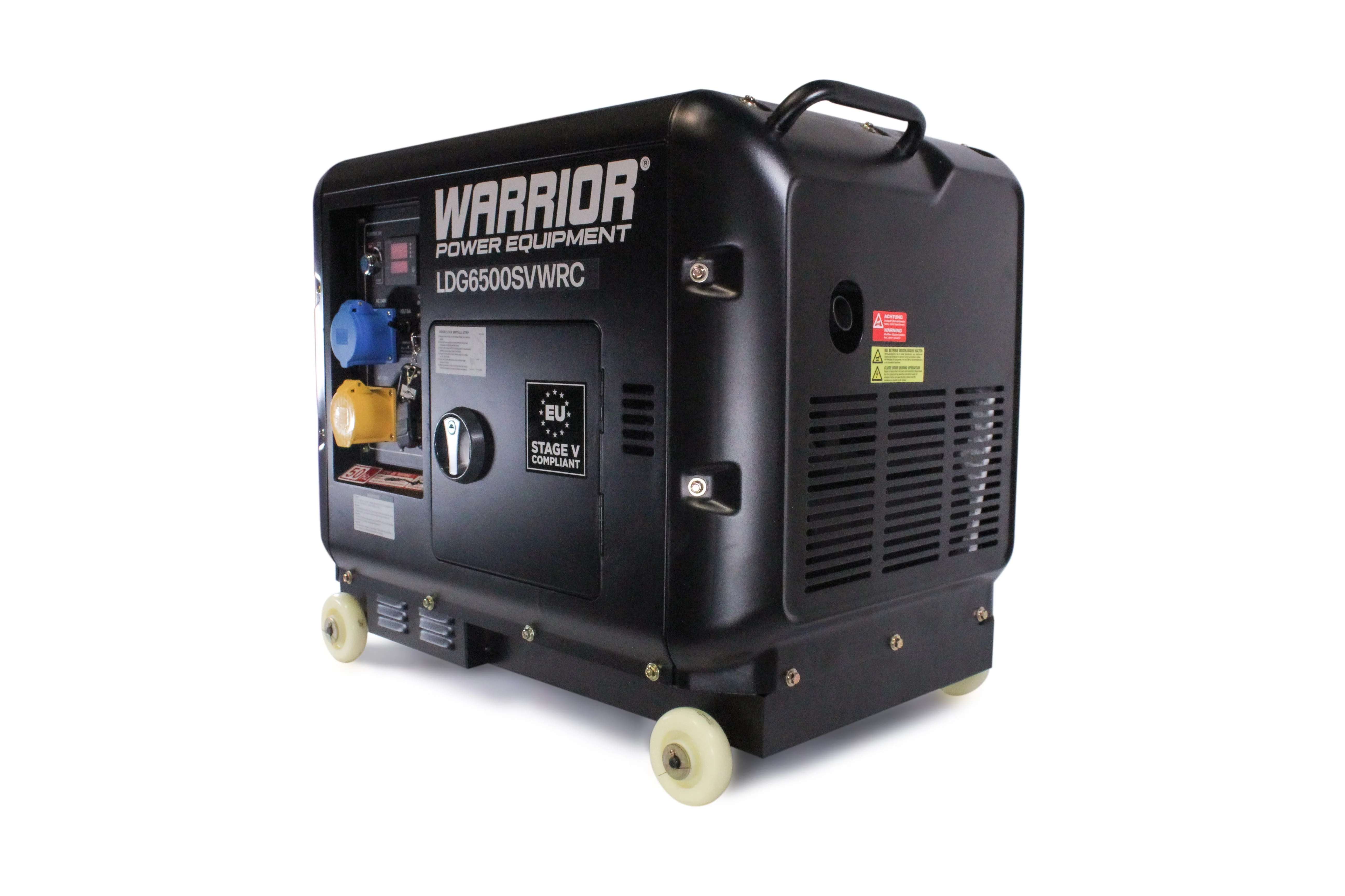 Warrior 5500 Watt Silent Diesel Single Phase Generator with Electric and Remote Start - LDG6500SVWRC - Image 5